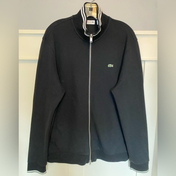 Vintage Lacoste baggy mesh/thermal bomber jacket - Picture 1 of 9